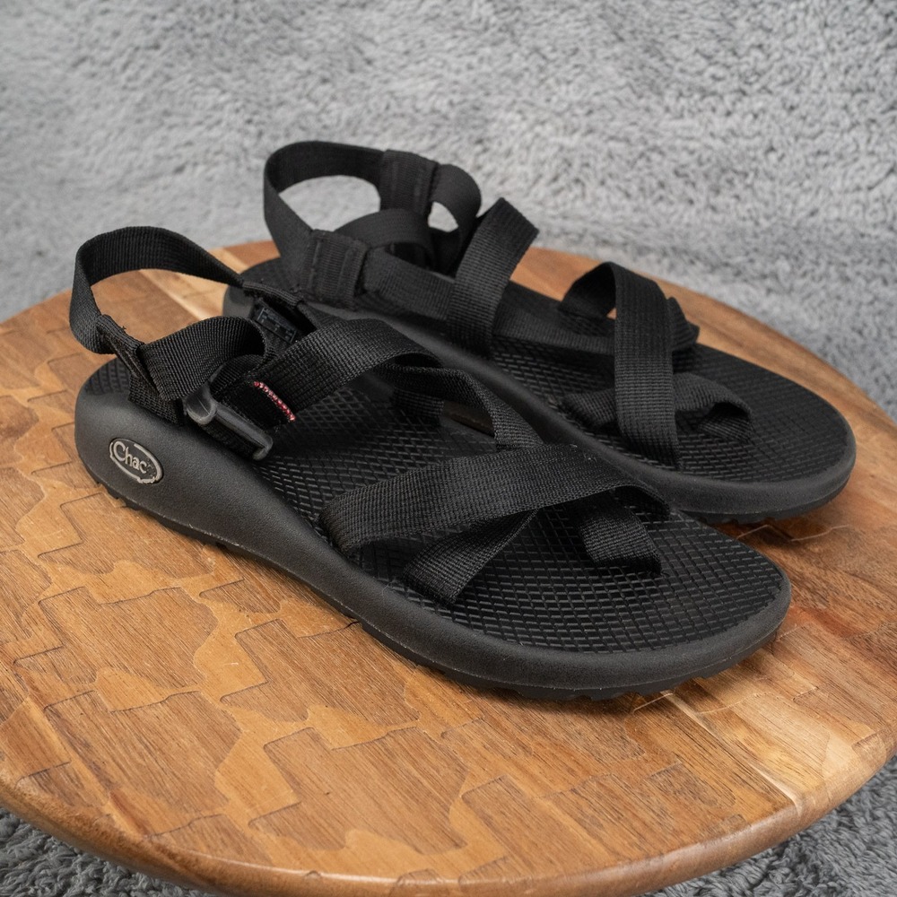 Chaco Z/2 Classic Sandals Womens 9 Black Good Strappy Outdoor Hiking Trail